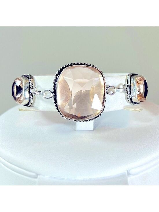 Jewelry - Morganite 925 Bracelet